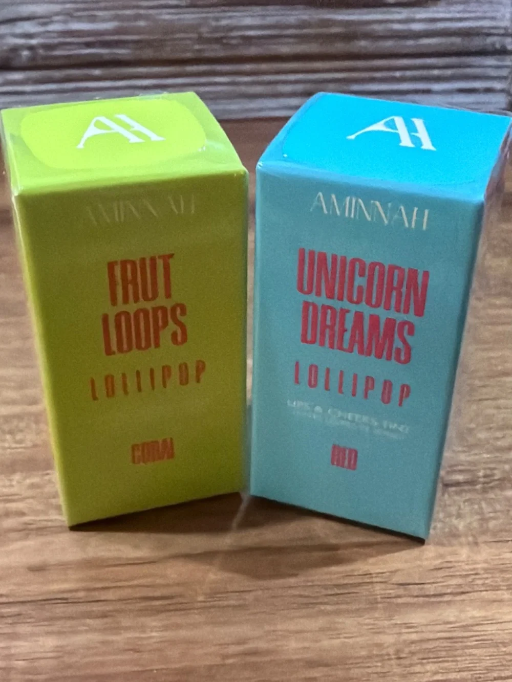 AMINNAH Lips & Cheeks Tint set of 2